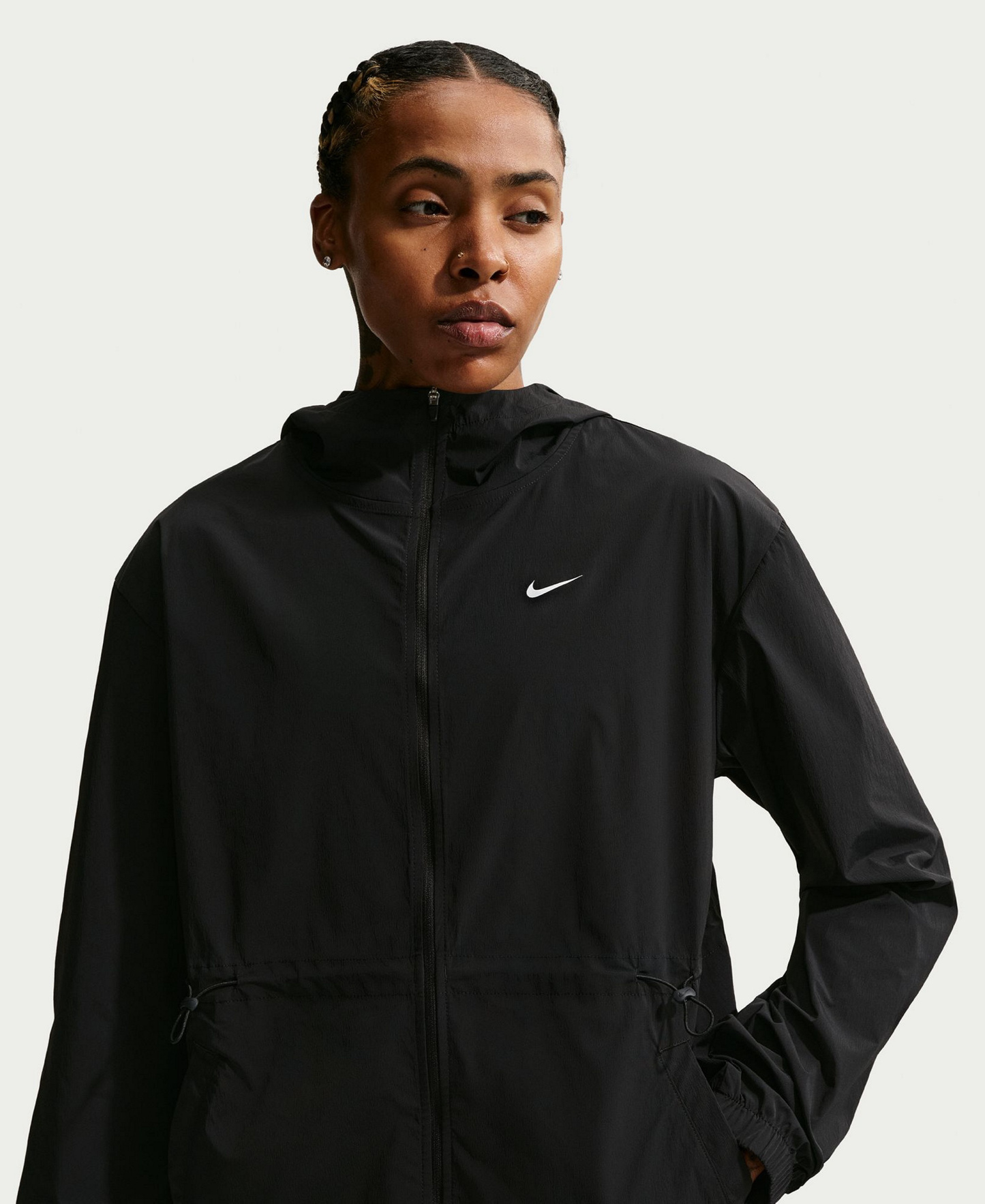 Nike Women's Dri-FIT Jacket - Black/white