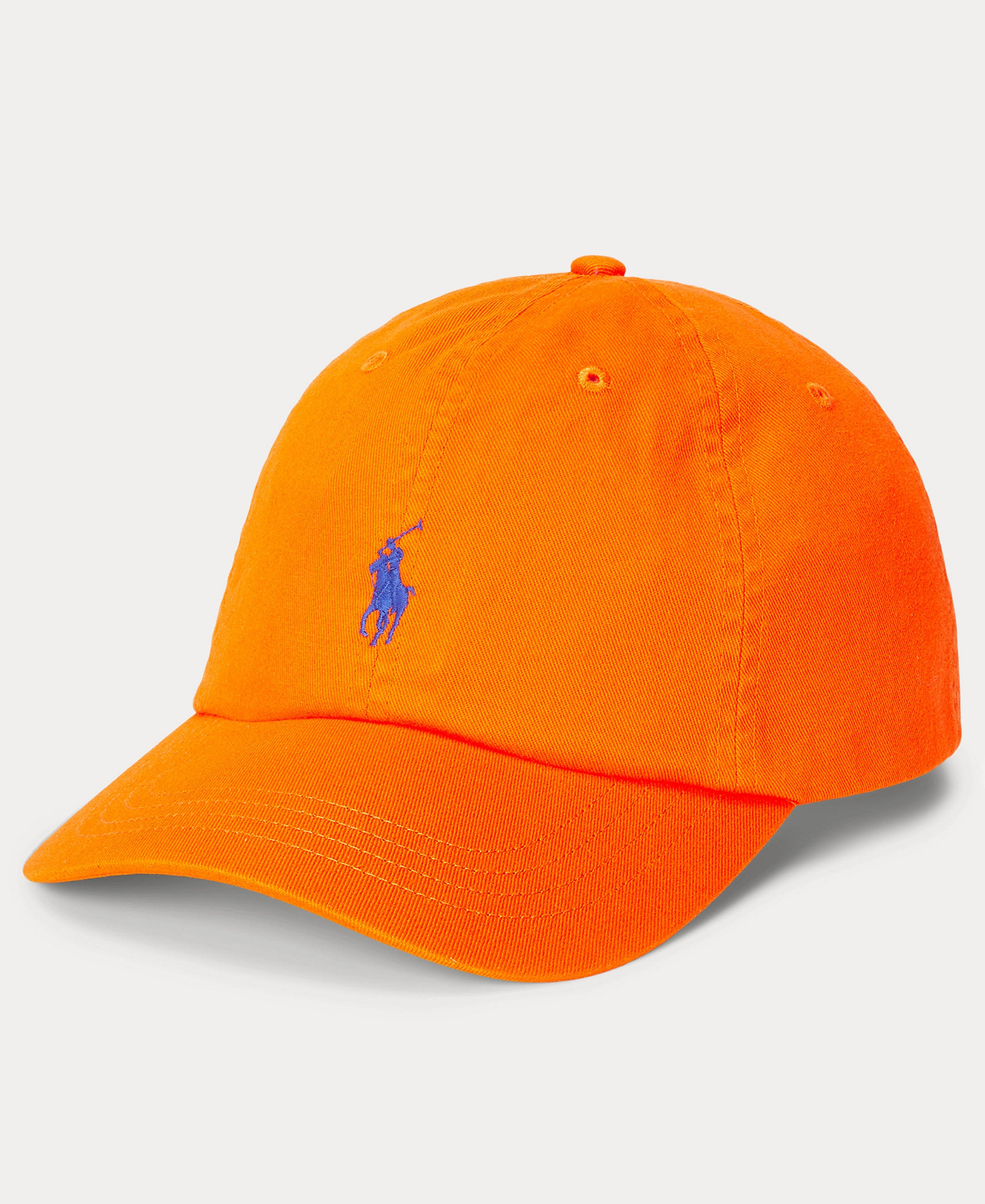 Polo Ralph Lauren Women's The Iconic Cotton Chino Ball Cap - Sailing Orange