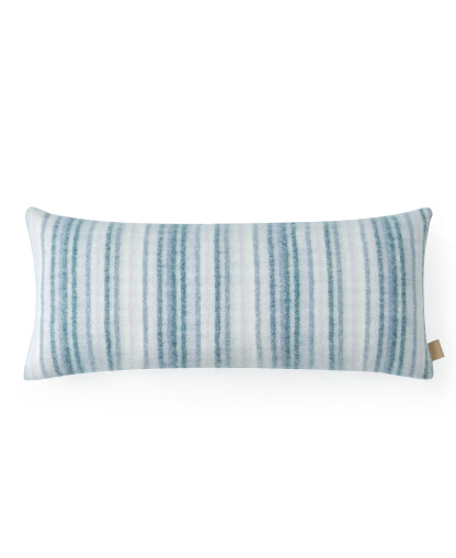 UGG® Joanna Lightweight Decorative Pillow, 36" x 14" - Silver Blue