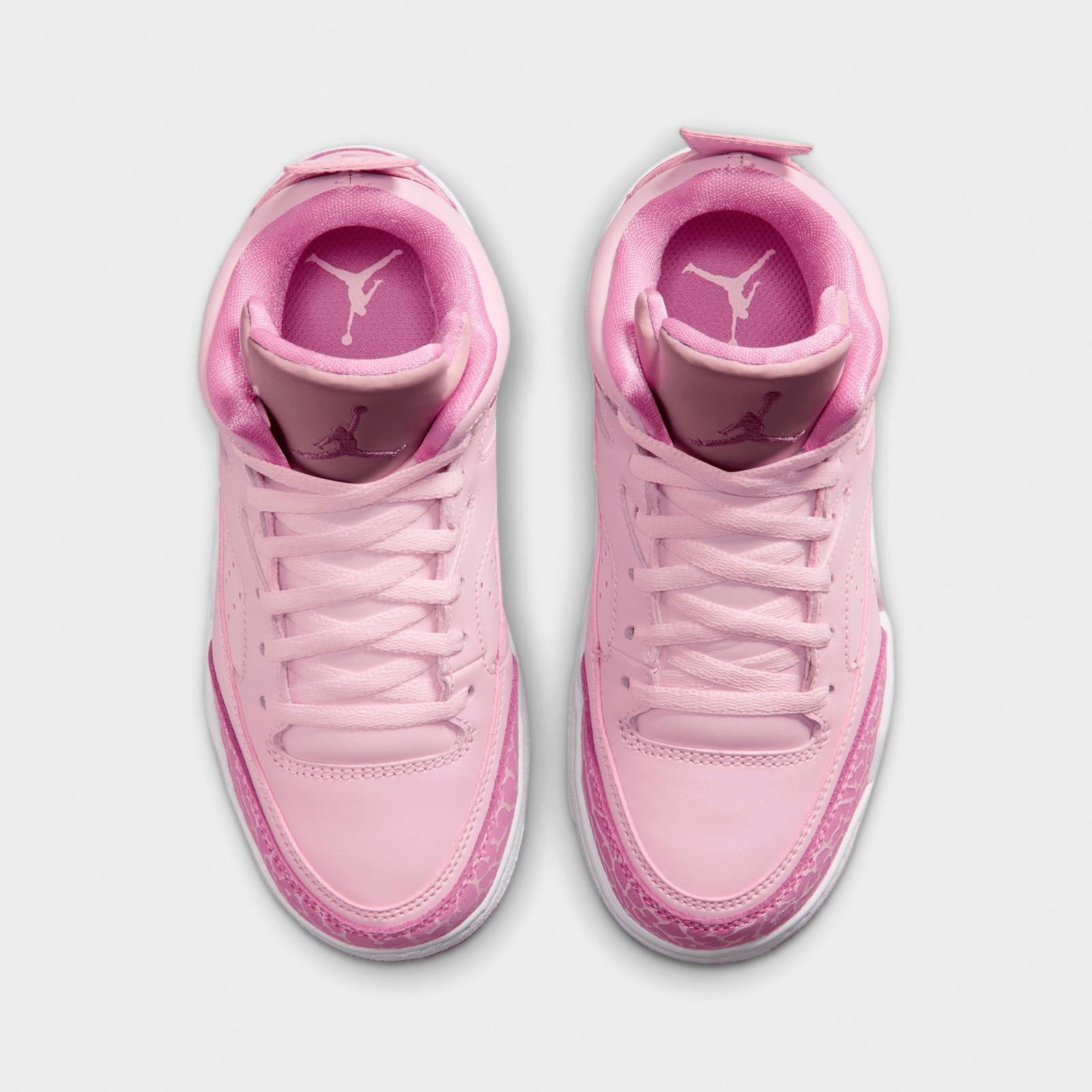 Little Kids' Air Jordan Son of Mars Low Casual Shoes - Pink Foam/White/China Rose - view 5