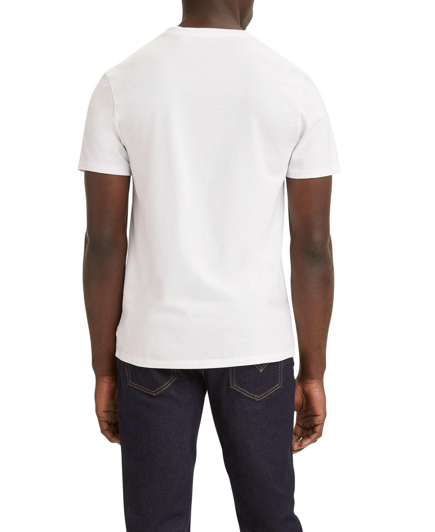 Levi's Men's Graphic Logo Batwing Short-Sleeve T-shirt - White