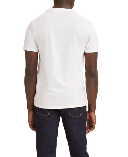 Levi's Men's Graphic Logo Batwing Short-Sleeve T-shirt - White
