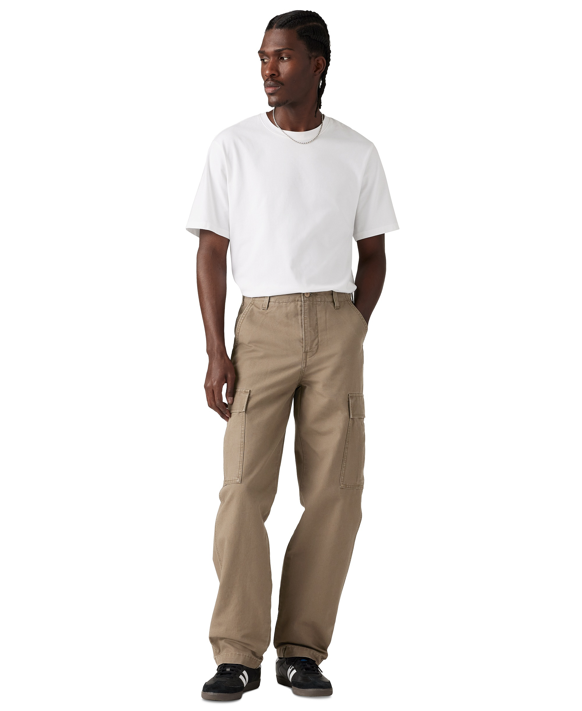 Levi's Men's XX Relaxed-Fit Straight-Leg Cargo Pants - Beige