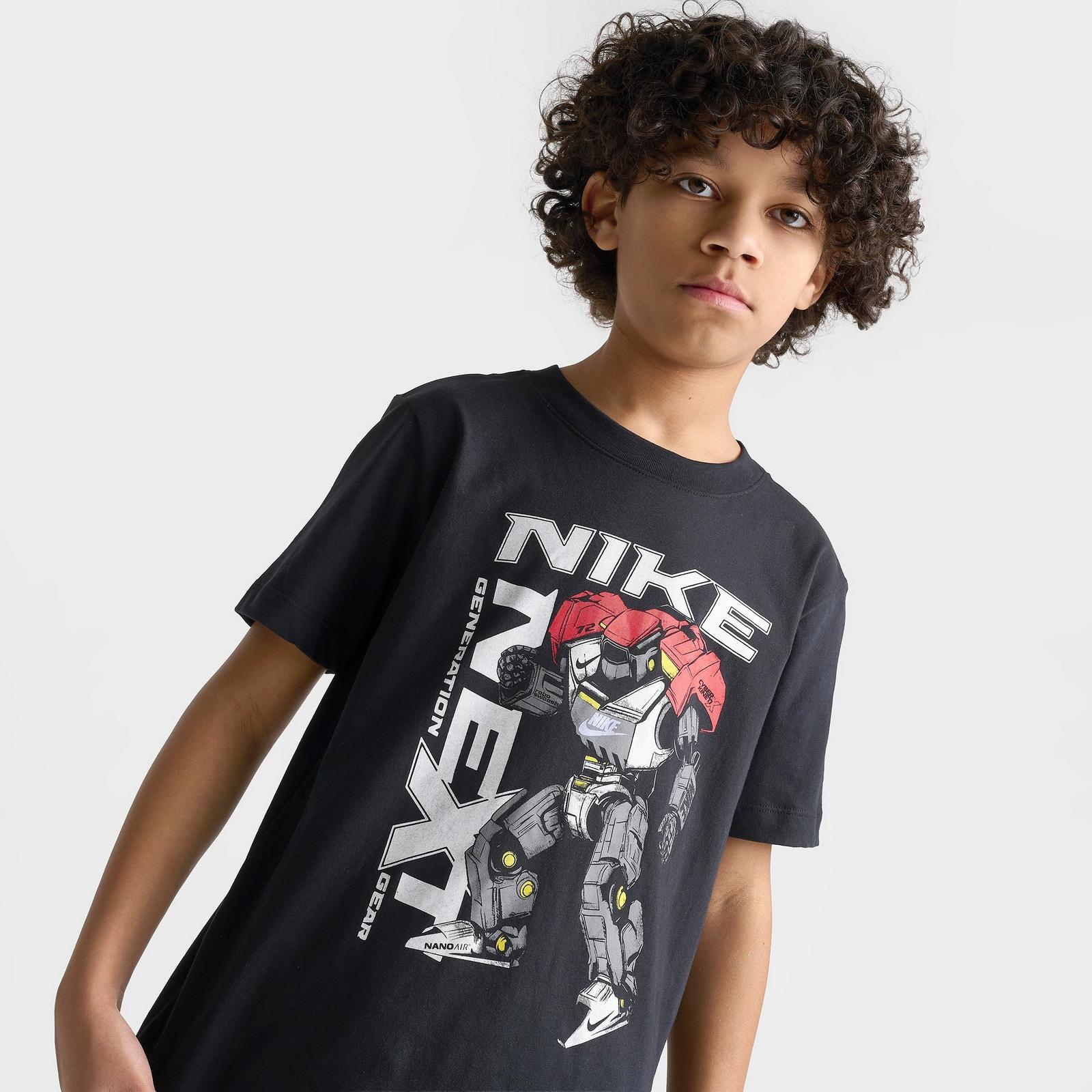 Big Kids' Nike Sportswear Mecha T-Shirt - Black