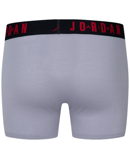 Jordan Boys' 8-20 Flight Dri-Fit Cotton Core Boxer Briefs, 3-Pack - Black/White