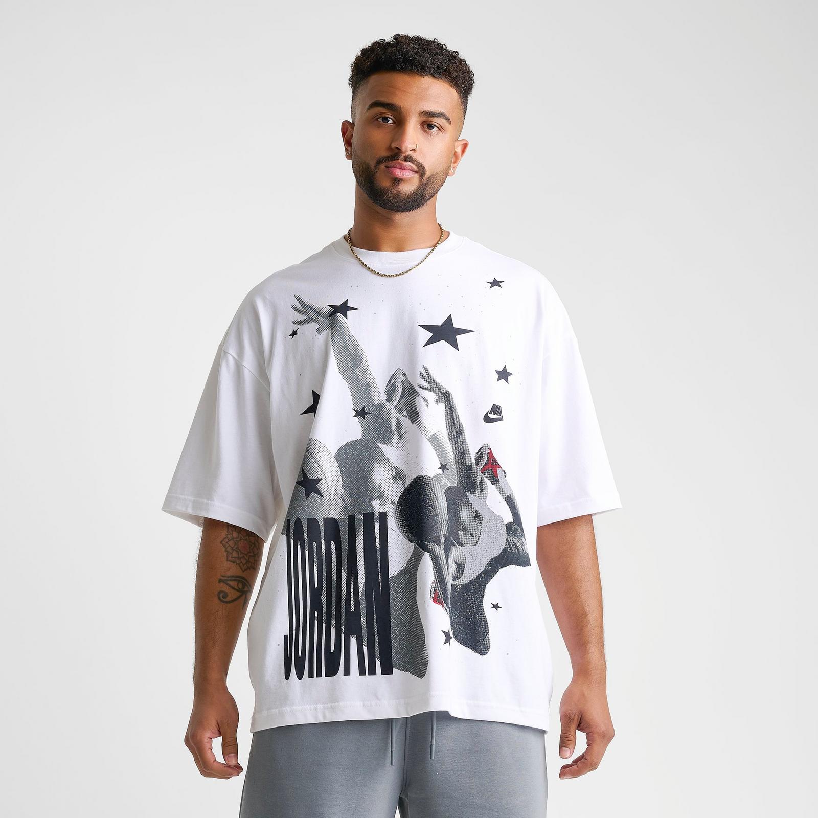 Men's Jordan Toro Graphic T-Shirt - White - view 3