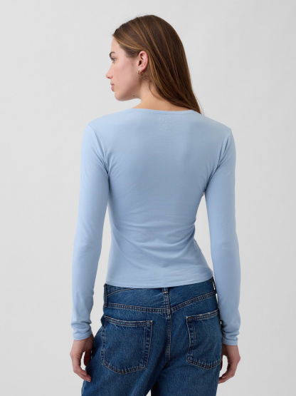 CloseKnit Jersey T-Shirt - Sail blue