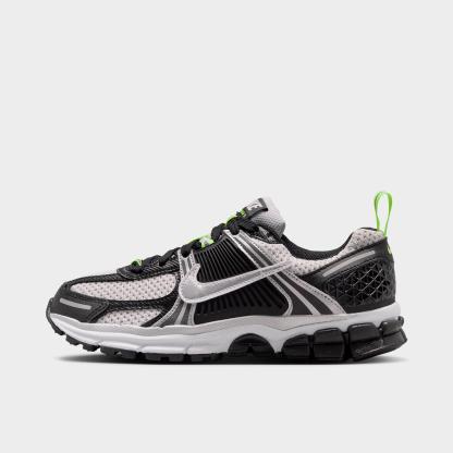 Big Kids' Nithtke Vomero 5 Casual Shoes - Part 1 - Black/Photon Dust/Volt Ice/Metallic Silver - Left shoe facing left. Outside of the shoe.