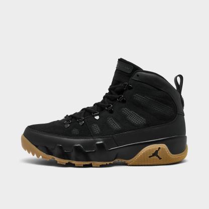 Men's Air Jordan 9 Retro NRG Sneakerboots - Black/Light Gum - view 1