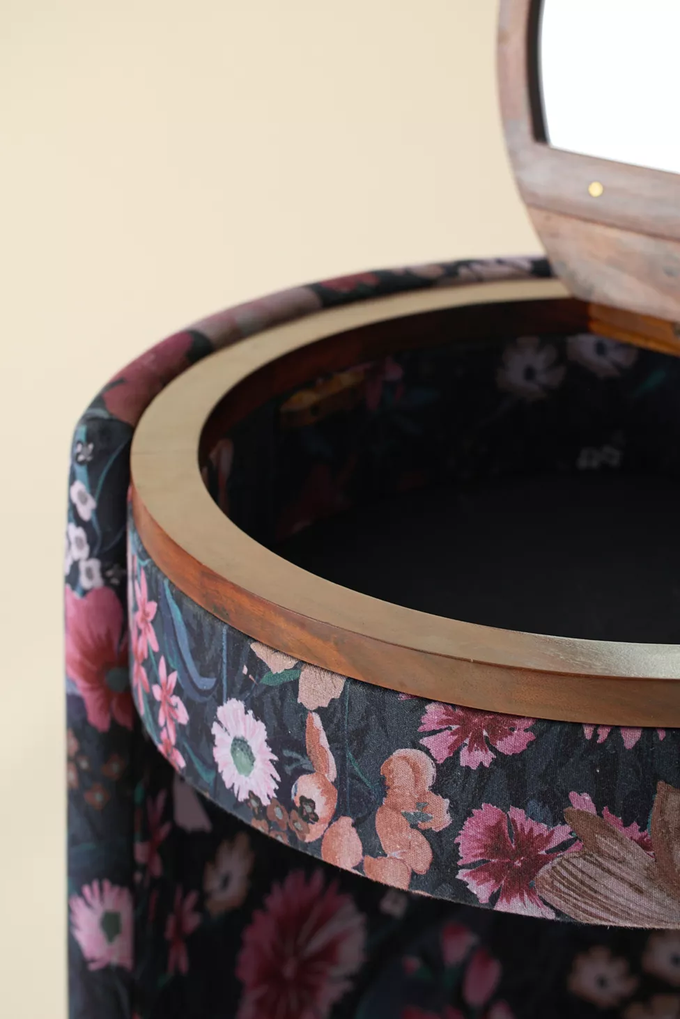 Jane Upholstered Vanity & Stool Set - Moody Floral - view 5