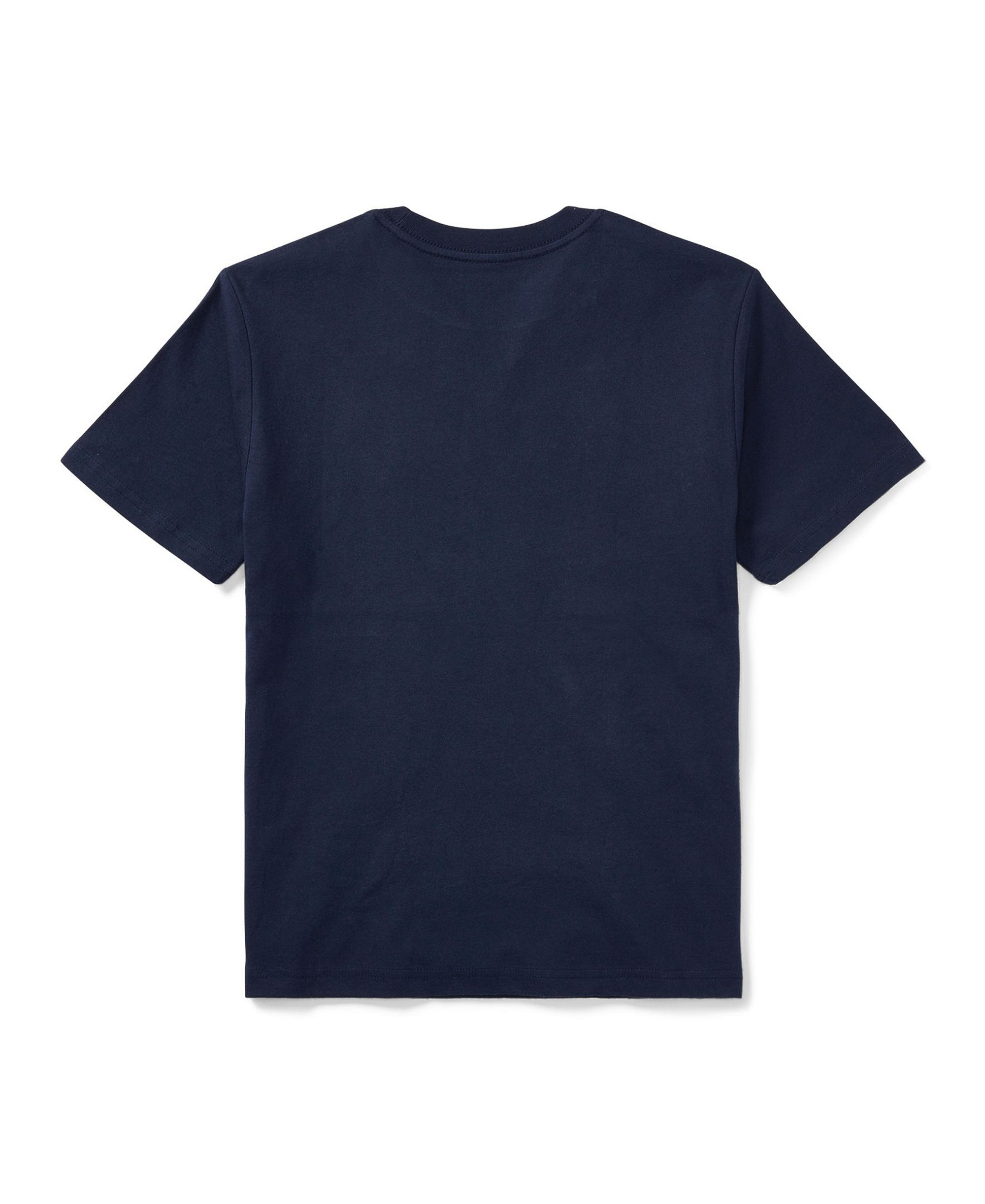 Polo Ralph Lauren Boys' 8-20 Cotton Jersey Crewneck T-Shirt - Cruise Navy