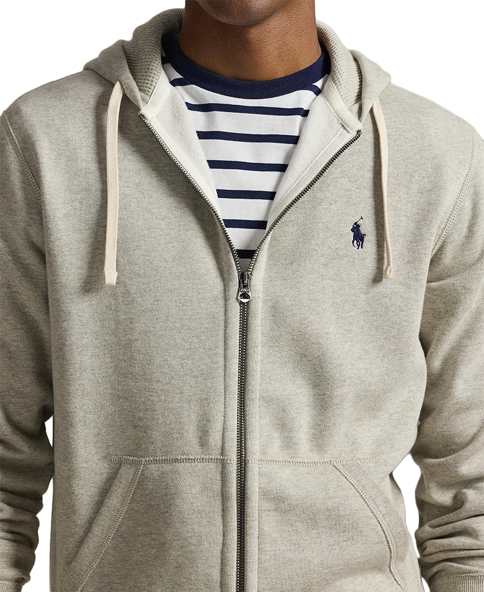 Polo Ralph Lauren Men's Signature Fleece Hoodie - Light Spring Heather