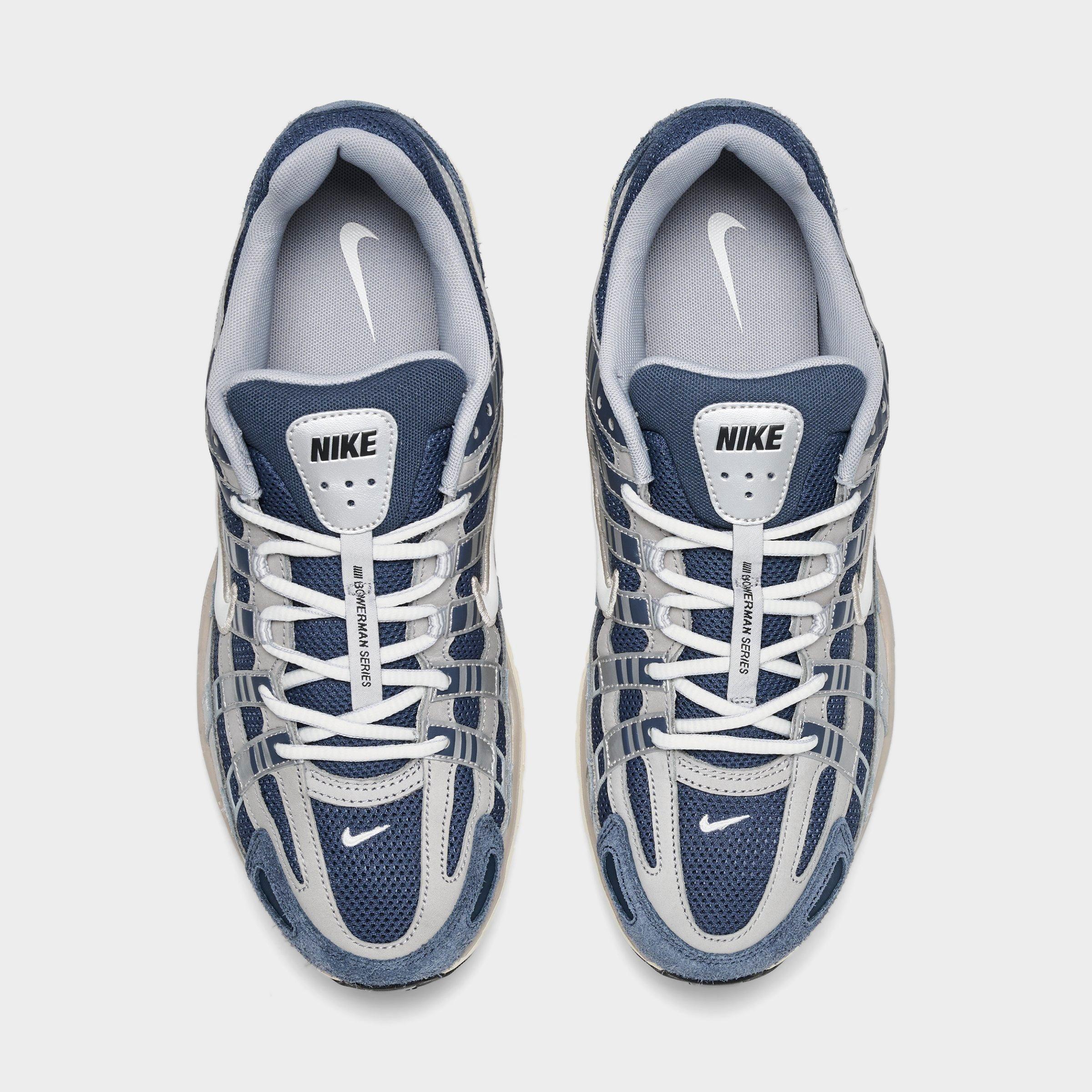 Men's Nithtke P-6000 Casual Shoes - Part 2 - Thunder Blue/Pale Ivory/Slate/Sail - Top view