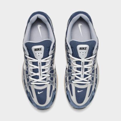 Men's Nithtke P-6000 Casual Shoes - Part 2 - Thunder Blue/Pale Ivory/Slate/Sail - Top view