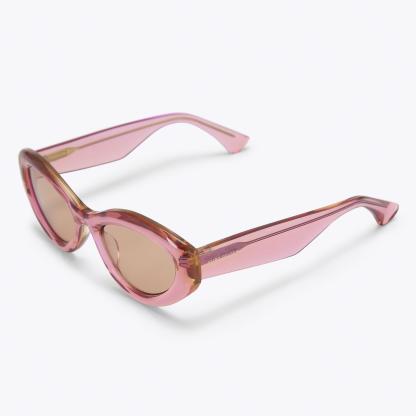 Kurt Geiger London Small Kensington Cat Eye Sunglasses - Pink - view 3