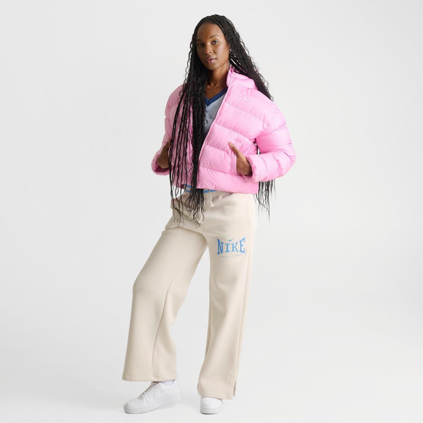 Women's Nithtke Sportswear Therma-FIT Classic Puffer Jacket - Pink Rise/Sail