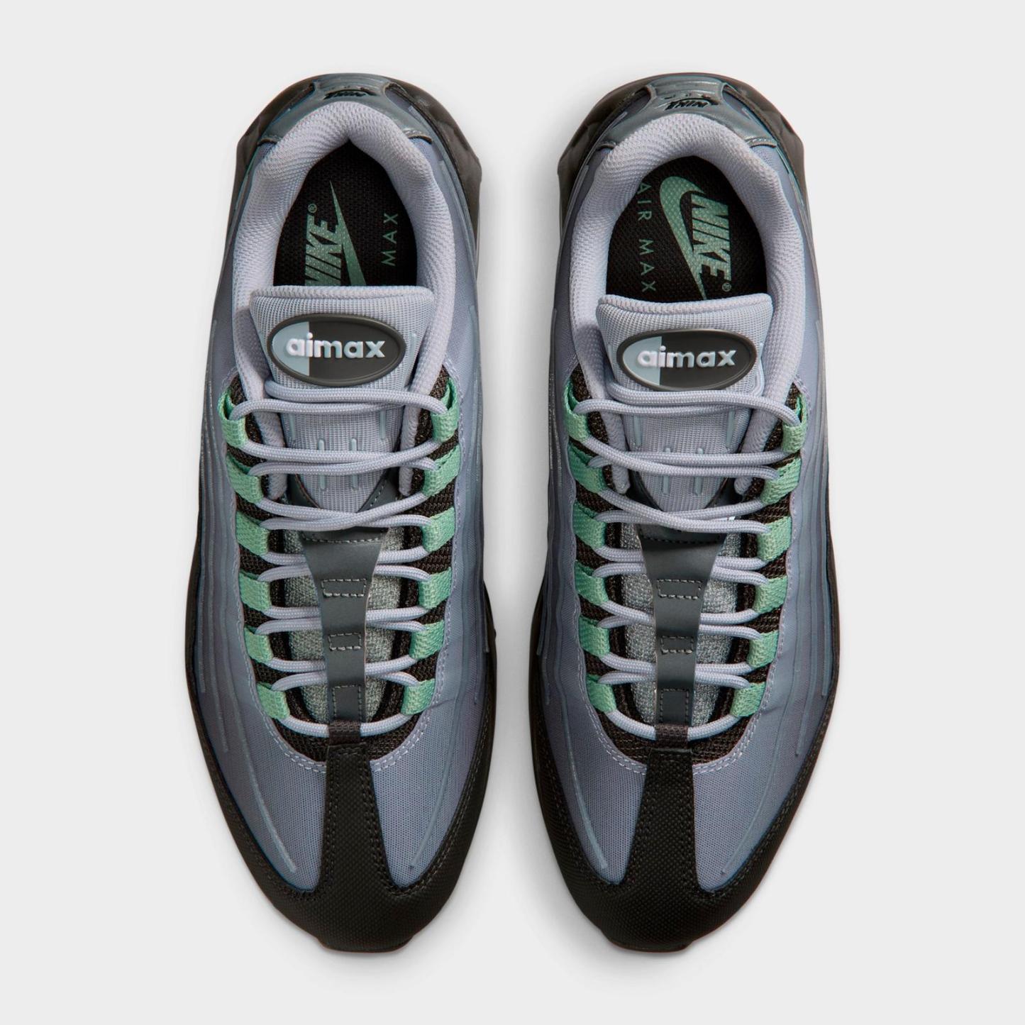 Men's Nike Air Max 95 Big Bubble Casual Shoes - Medium Ash/Wolf Grey/Metallic Silver/Steam (IH7853-200)