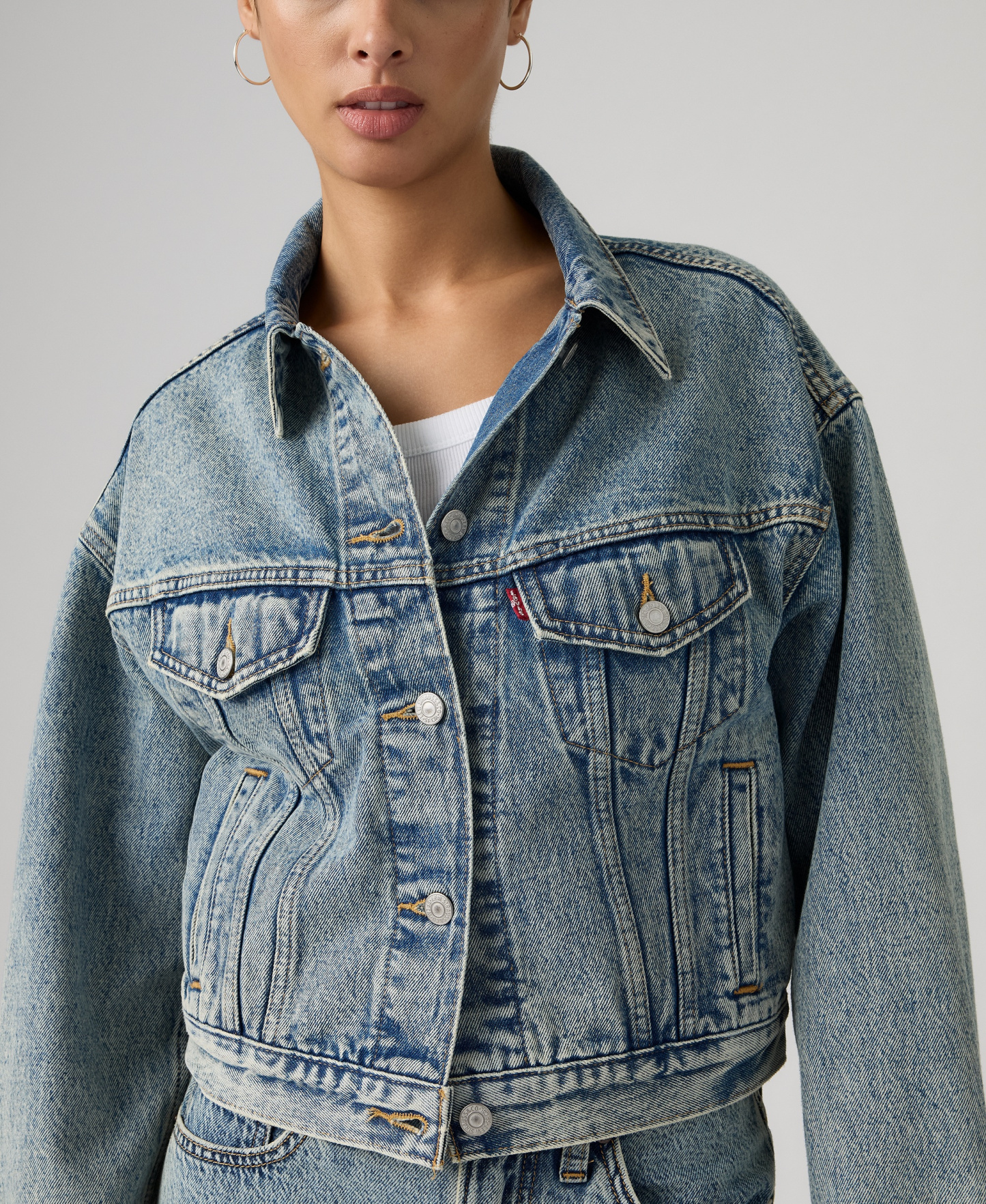 Levi's Women's Shrunken '90s Trucker Jacket - Todays Trip Trucker