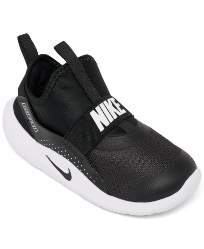 Nike Toddler Kids Flex Runner 4 Slip-On Running Sneakers from Finish Line - Black