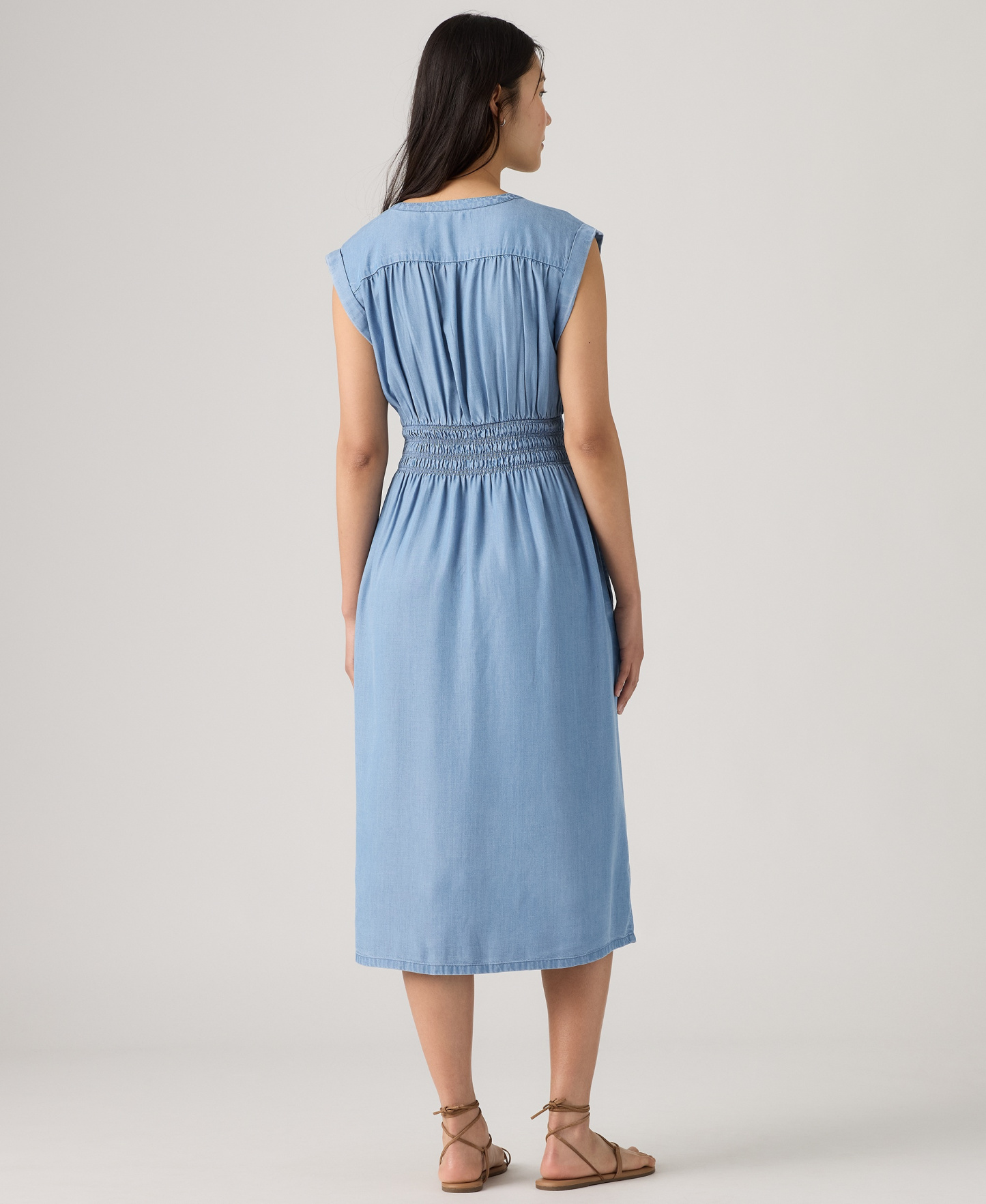 Levi's Women's Beatrice Button-Front Midi Dress - Daqws I Sea You
