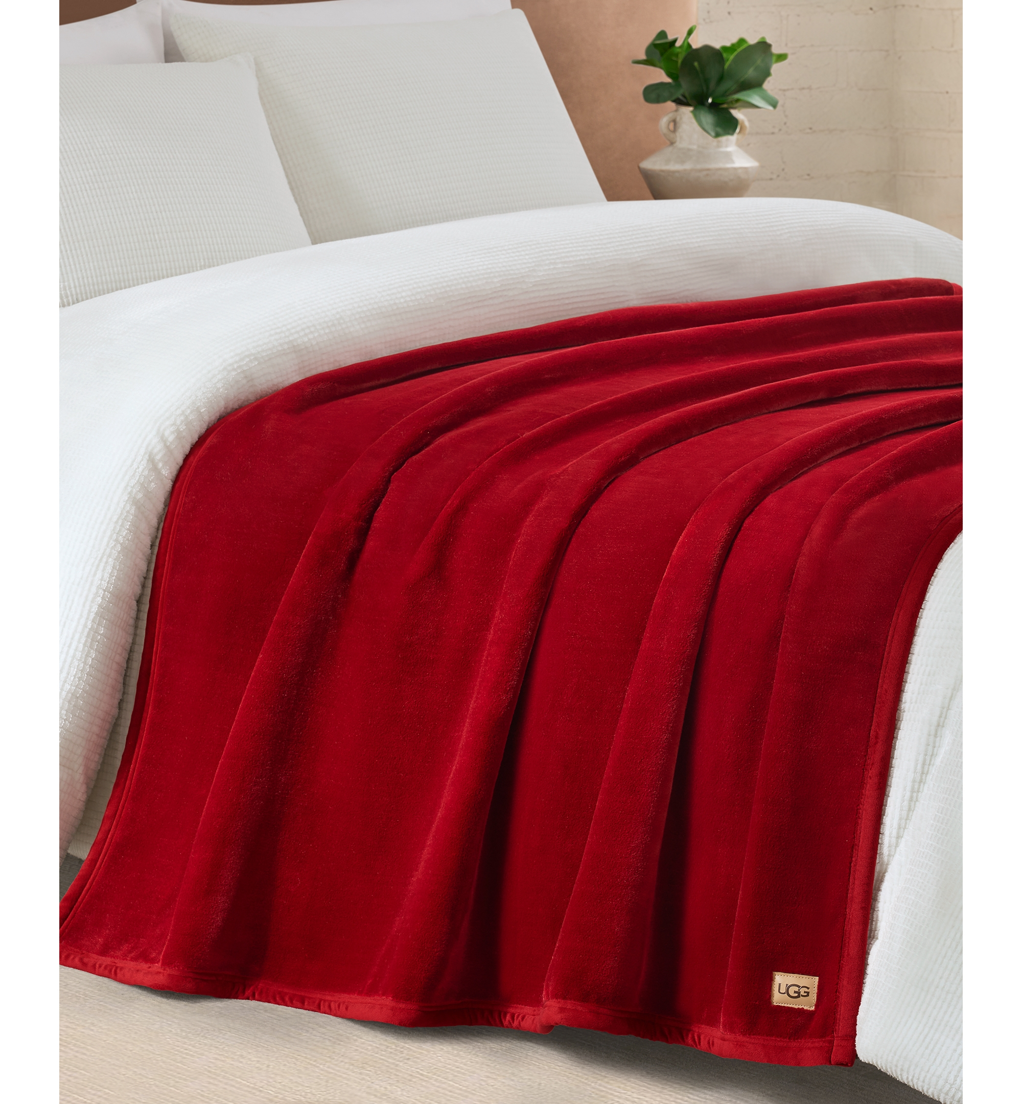 UGG® Coco Soft Throw, 50" x 70" - Coffee Berry