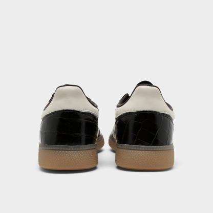 Women's adidas Originals Handball Spezial Casual Shoes - Part 4 - Chocolate Brown/Pearl - Back view