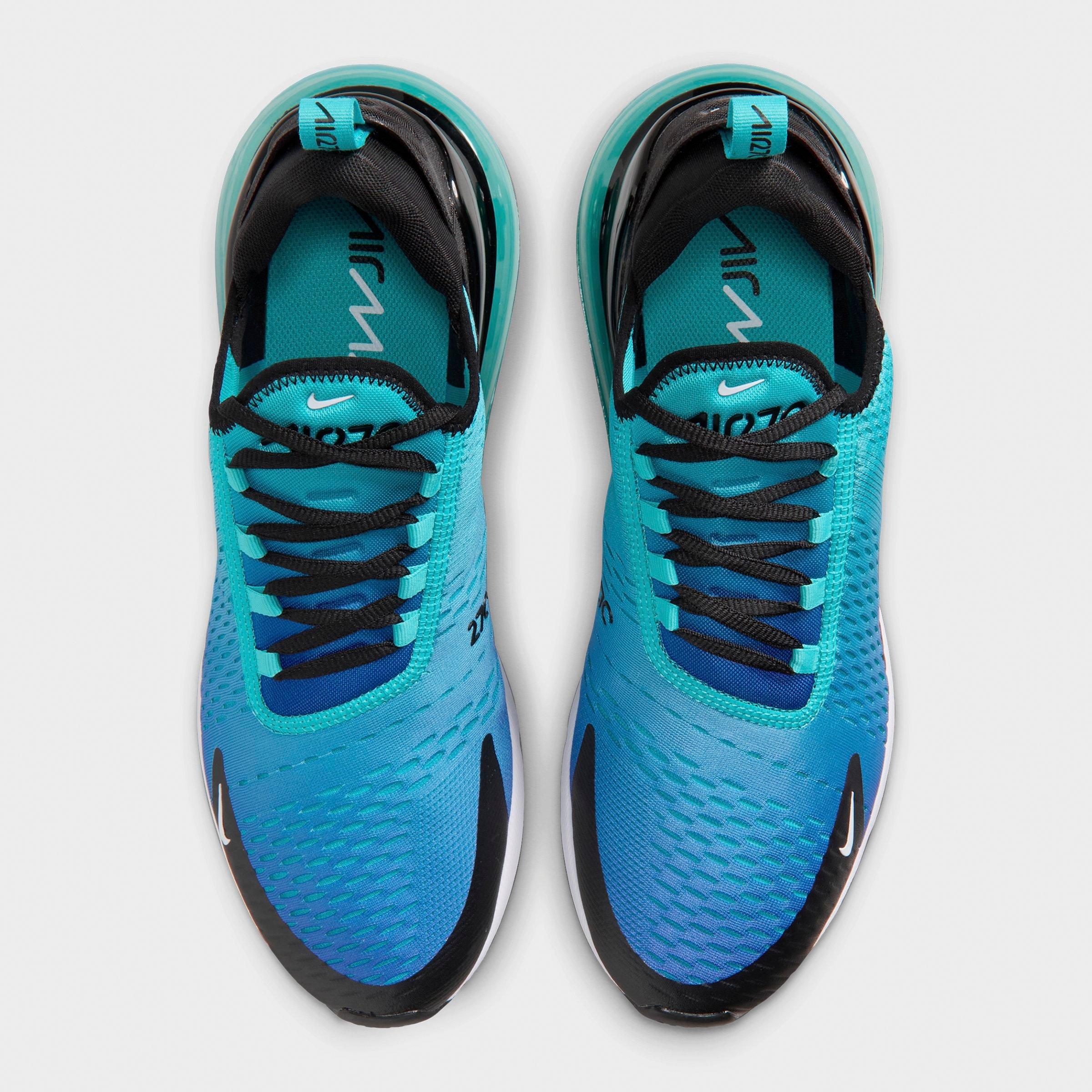 Men's Nithtke Air Max 270 Casual Shoes - Part 1 - Dusty Cactus/Hyper Royal/Black/White - Top view