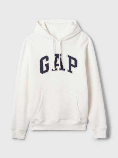 Adult VintageSoft Arch Logo Hoodie - Off white