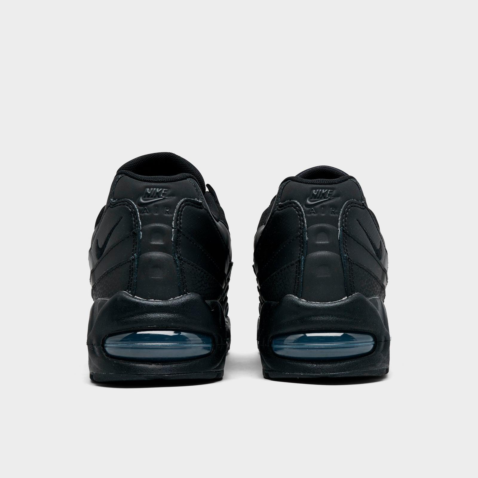 Men's Nike Air Max 95 Big Bubble Casual Shoes - Black/Black/Anthracite/Black