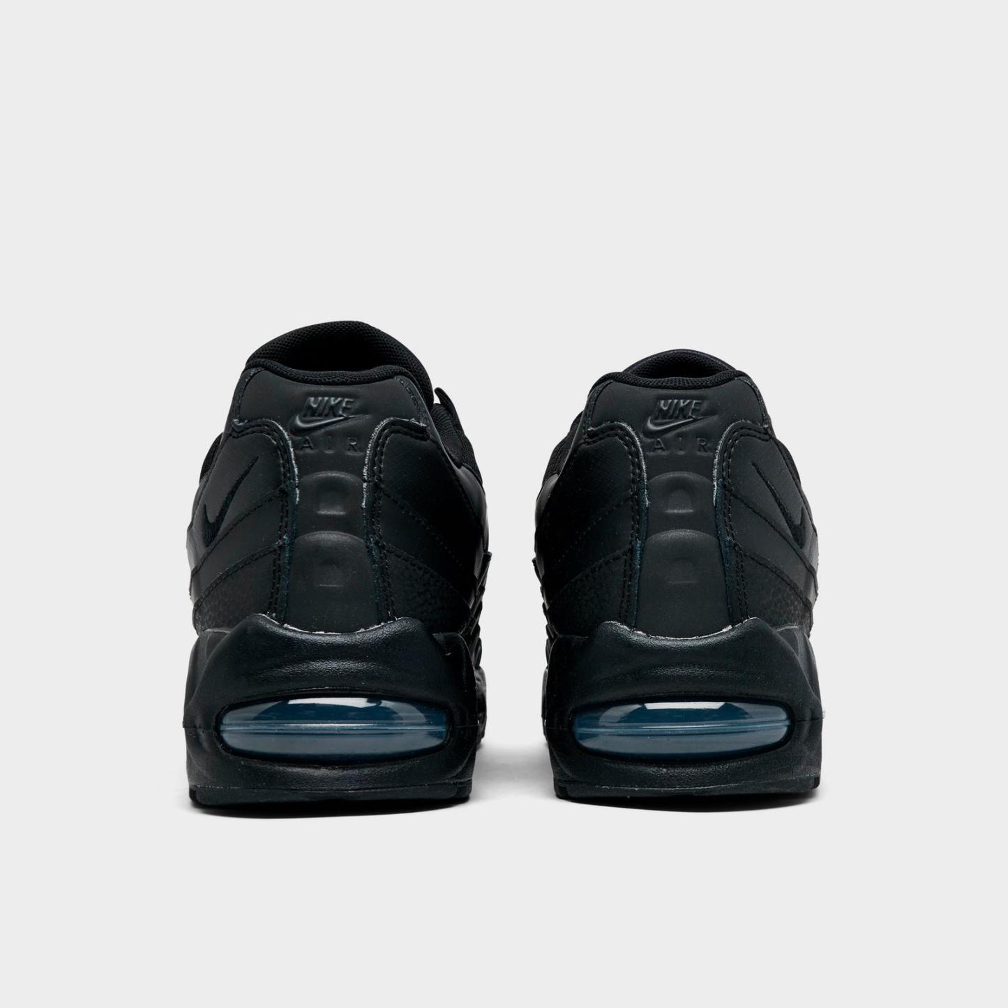 Men's Nike Air Max 95 Big Bubble Casual Shoes - Black/Black/Anthracite/Black