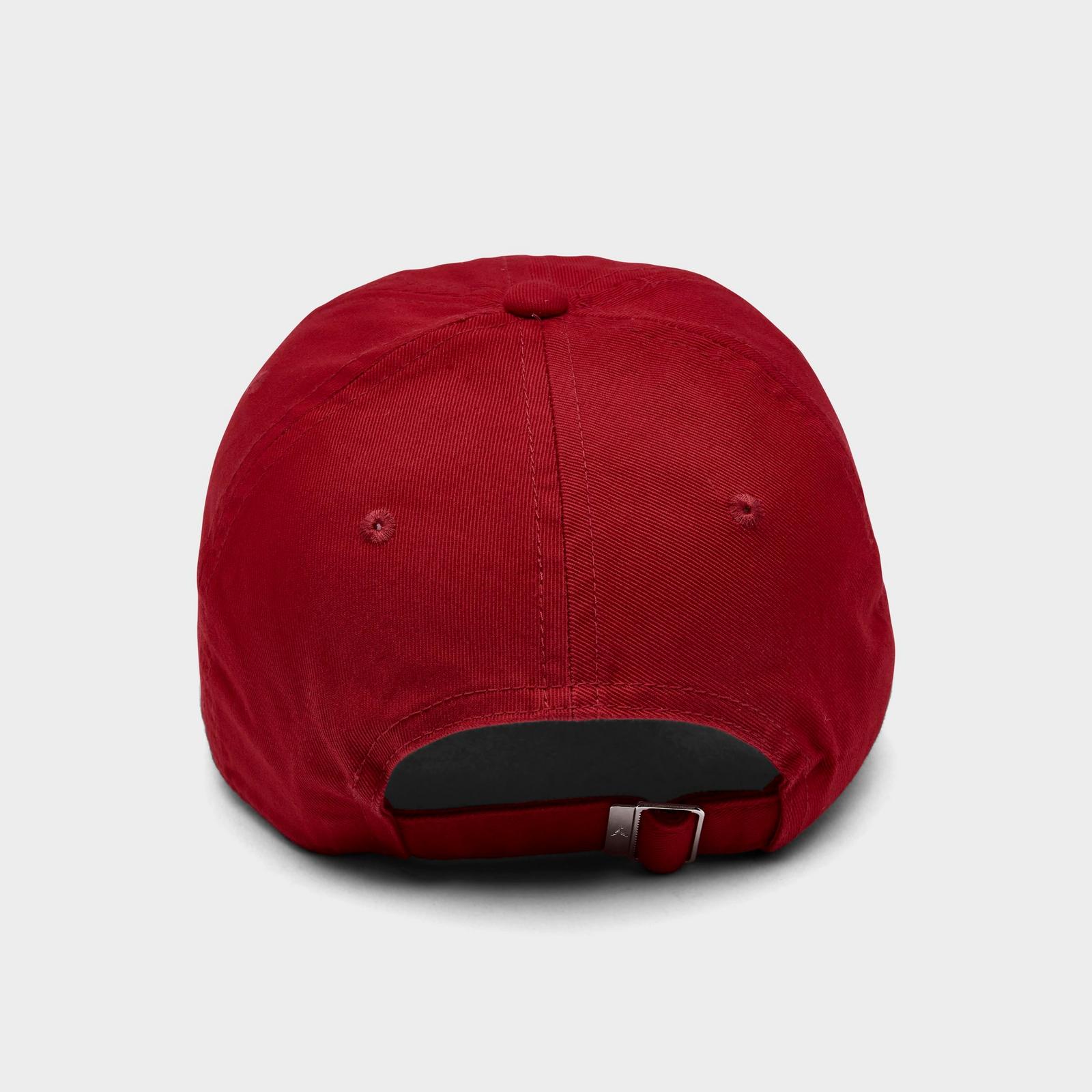 Jordan Stacked Logo Club Strapback Hat - Red - view 5