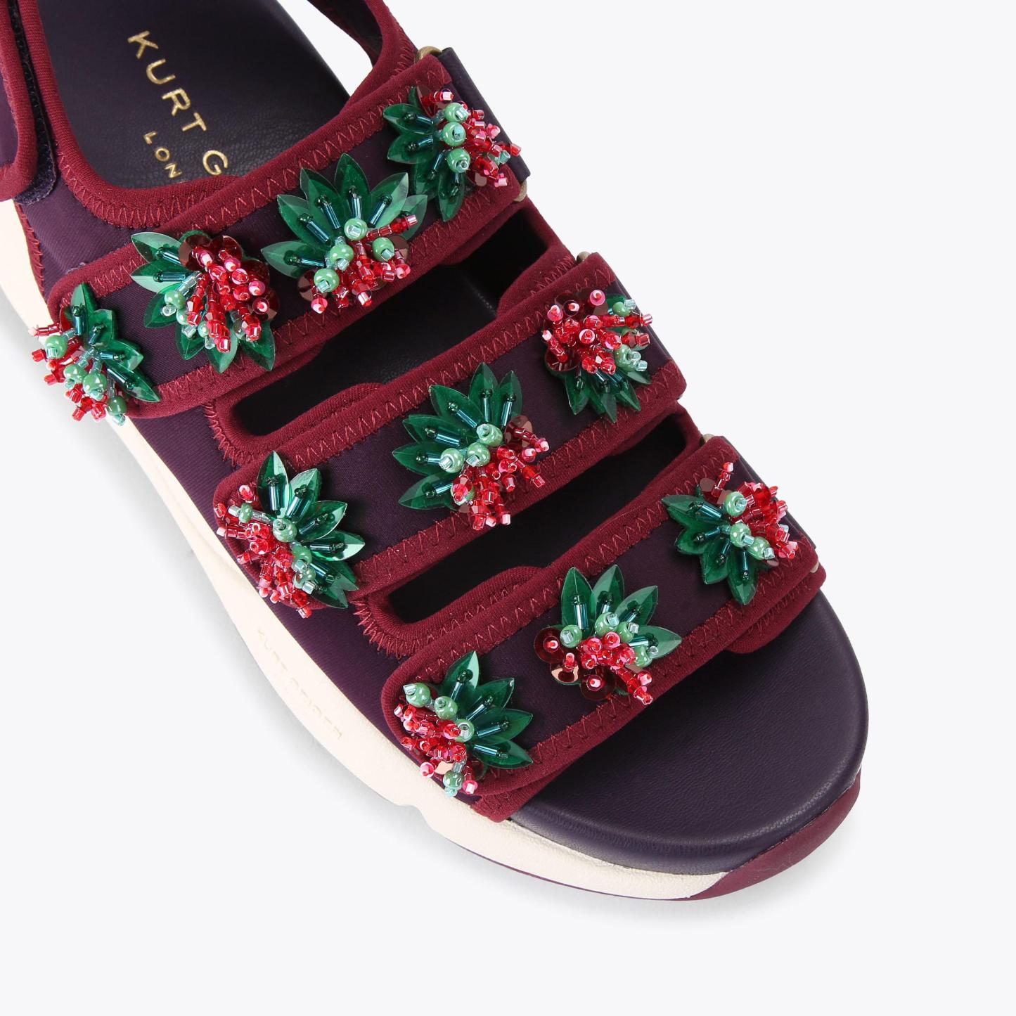 Kurt Geiger London Kurt Runner Sandal - Red - view 5