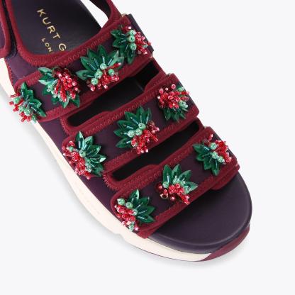 Kurt Geiger London Kurt Runner Sandal - Red - view 5