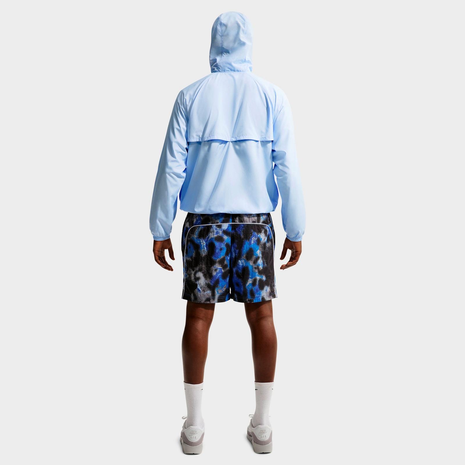 Men's Nike Air Printed Woven Shorts - Blue Crystal