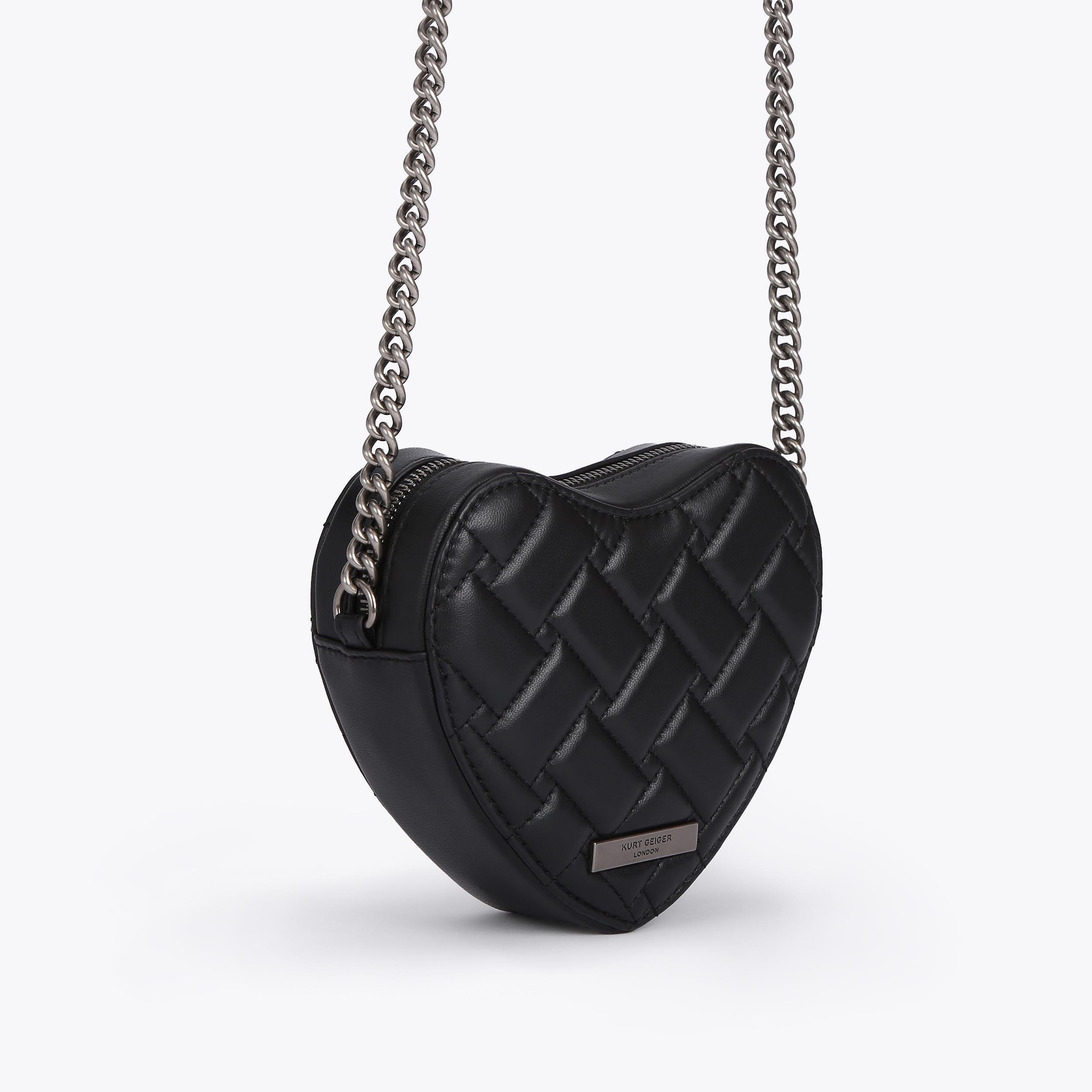 Kurt Geiger London Kensington Heart Bag - Black - view 4