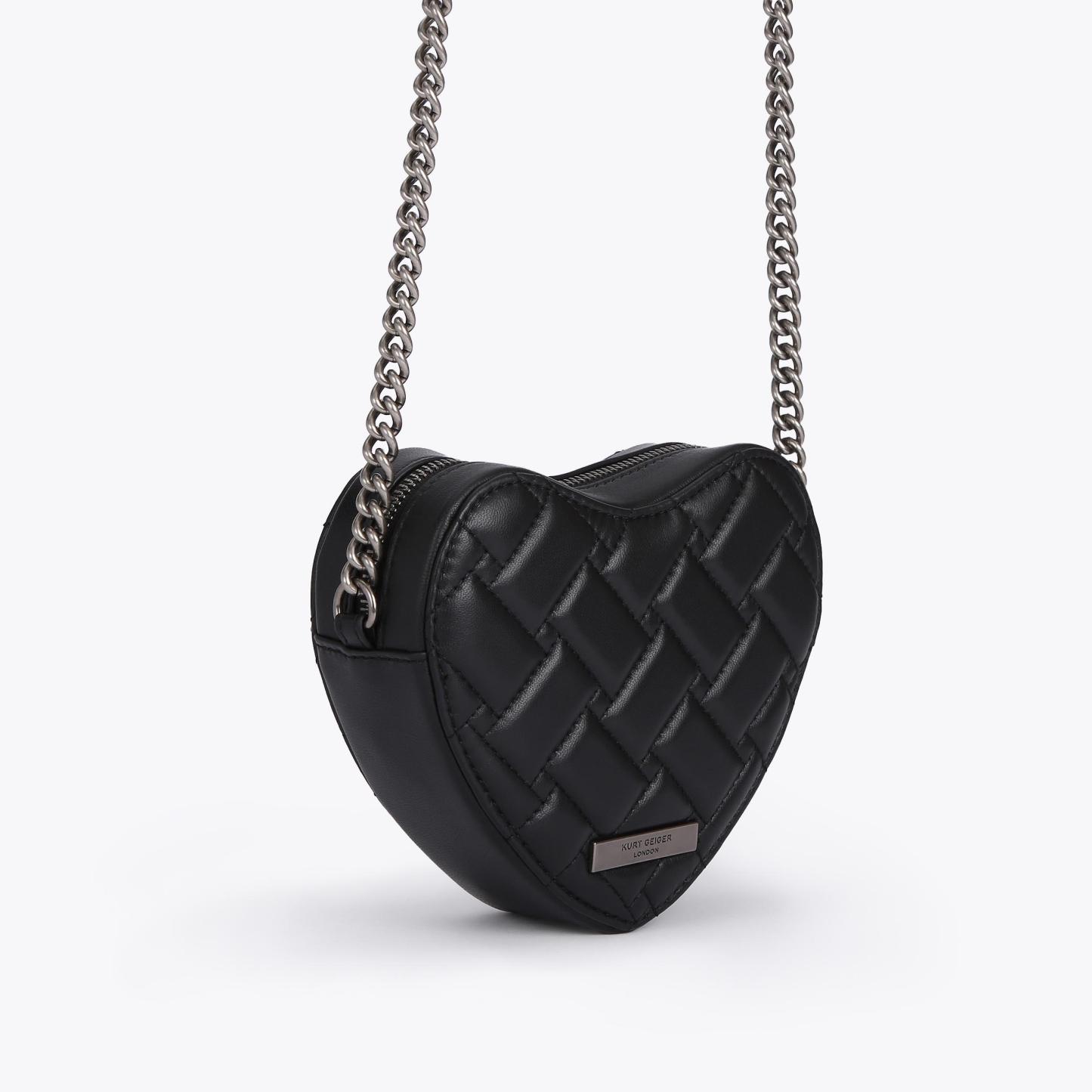 Kurt Geiger London Kensington Heart Bag - Black - view 4
