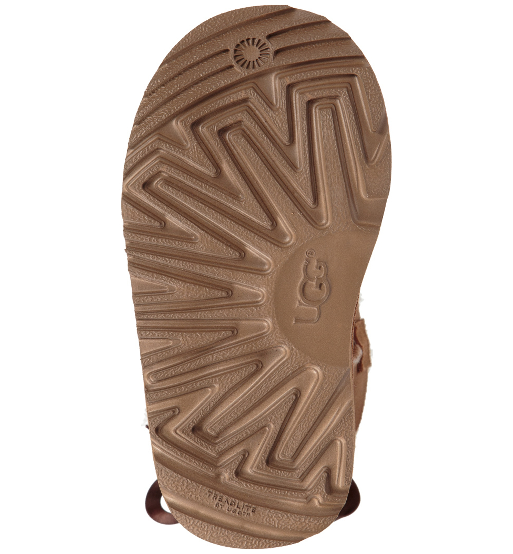 UGG Kids Mini Bailey Bow II Boots - Chestnut