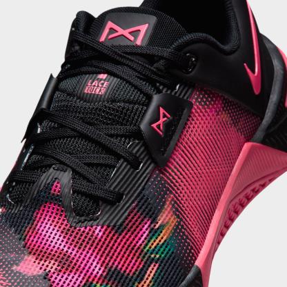 Women's Nithtke Metcon 10 Training Shoes - Black/Sea Coral/Black - Detail shot