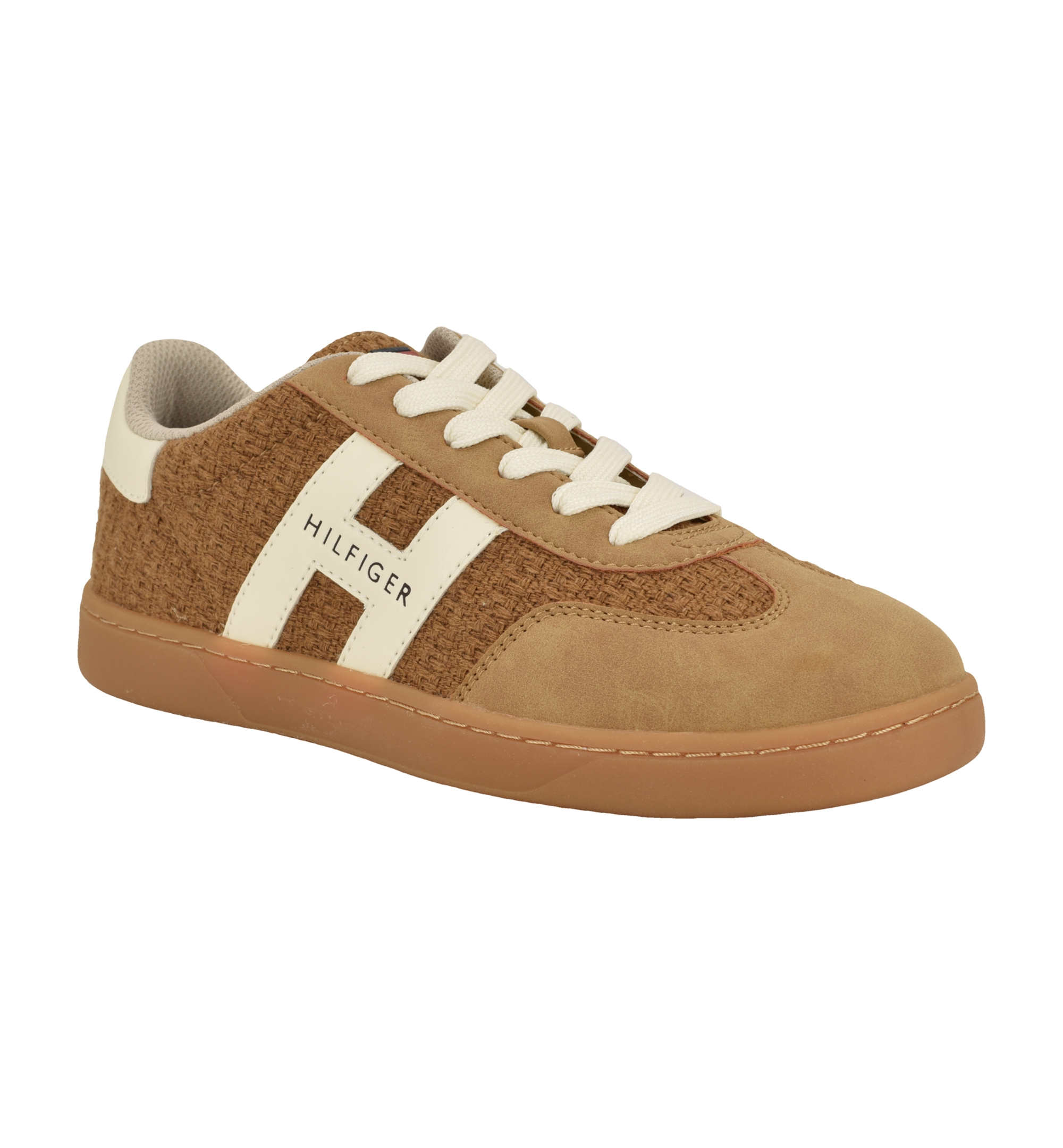 Tommy Hilfiger Women's Maisie Low Profile Lace-Up Sneakers - Medium Brown