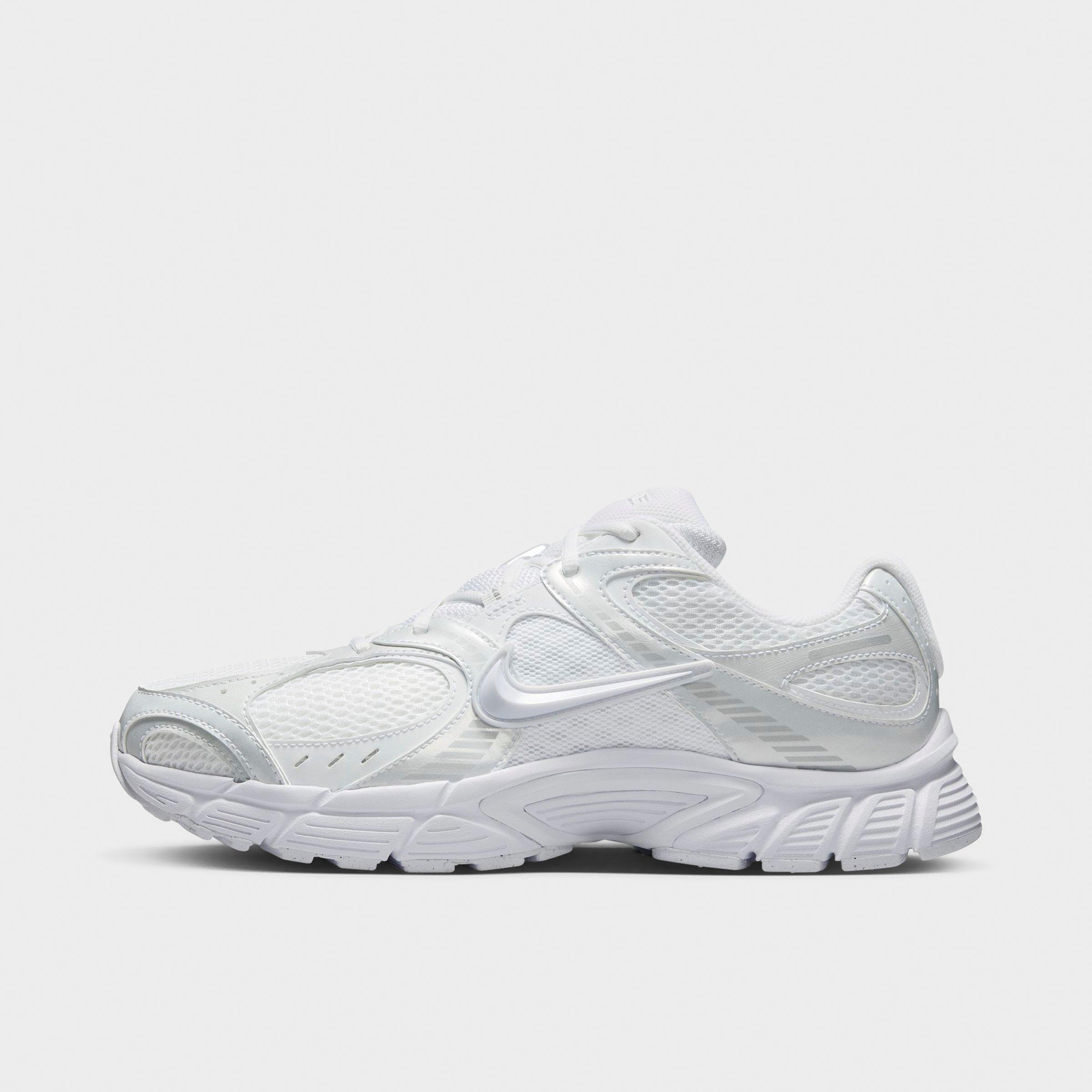 Men's Nithtke V5 RNR Casual Shoes - Part 1 - White/Black/Metallic Silver/White - Left shoe facing left. Outside of the shoe.
