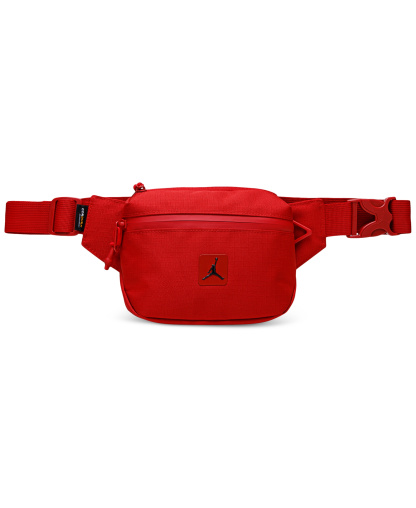 Jordan Unisex Cordura Crossbody Logo Bag - Crimson Red