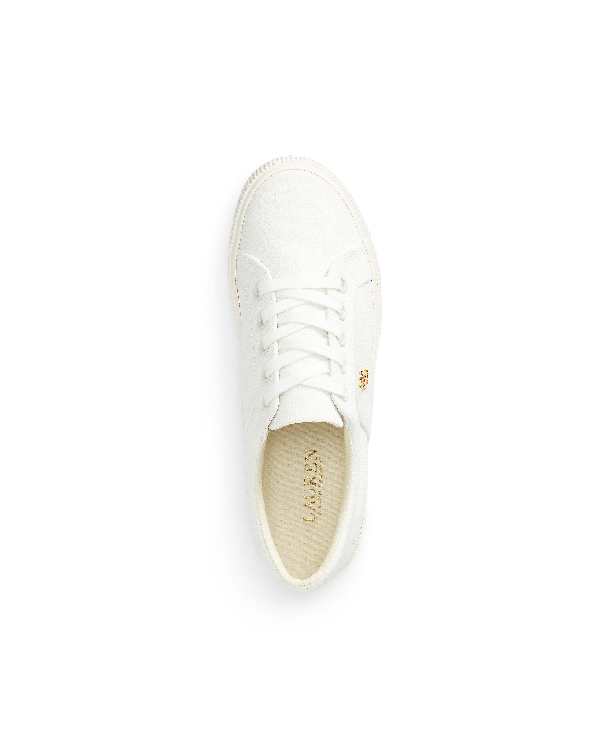 Lauren Ralph Lauren Women's Janson II Lace-Up Sneakers - Optic White
