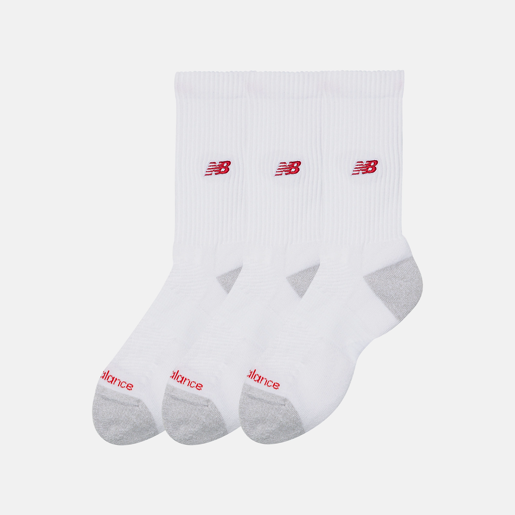 New Balance Active Premium Crew 3 Pack, AC98743WT