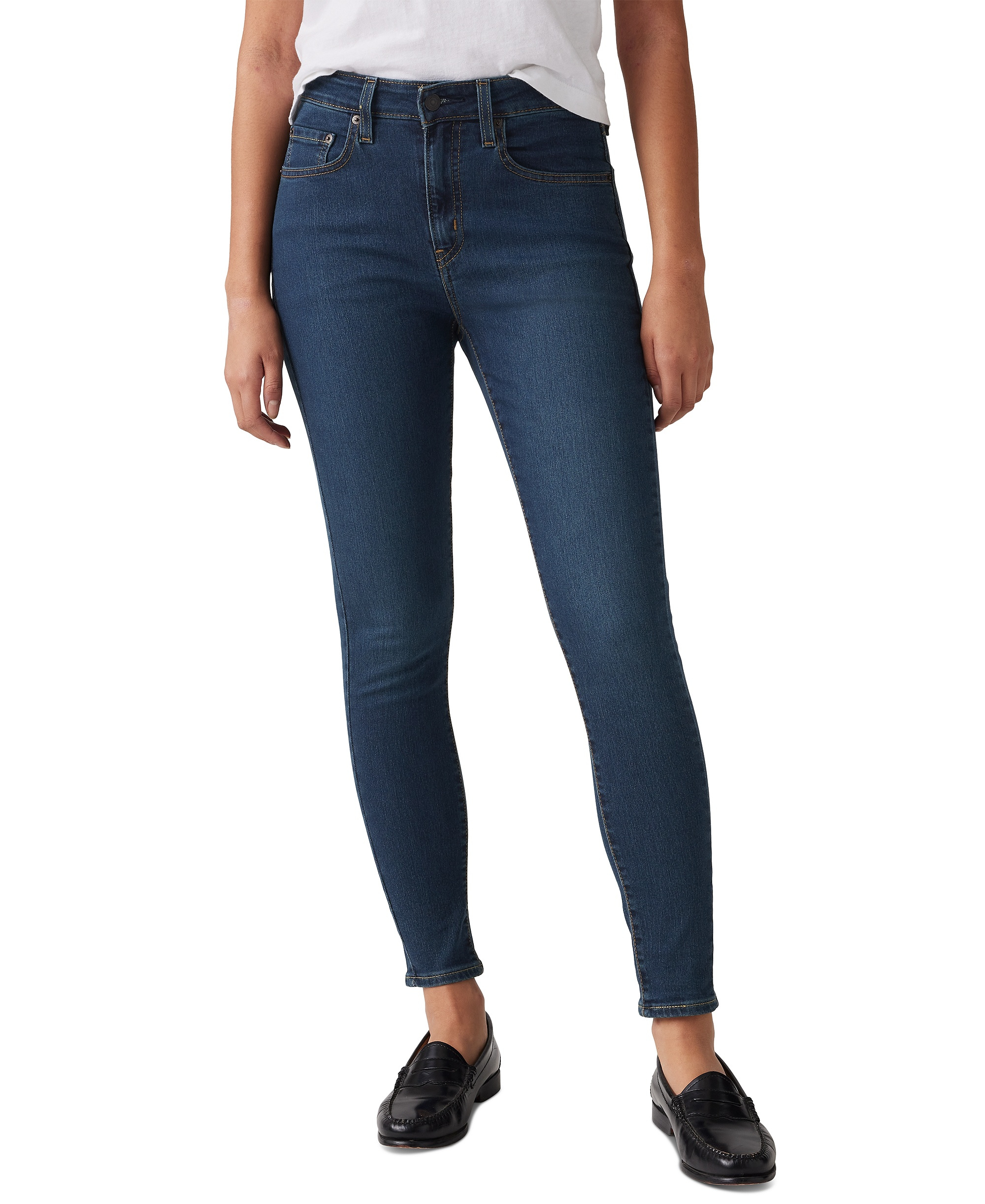 Levi's Women's 721 High-Rise Stretch Skinny Jeans - Eternal Indigo Drk Tint