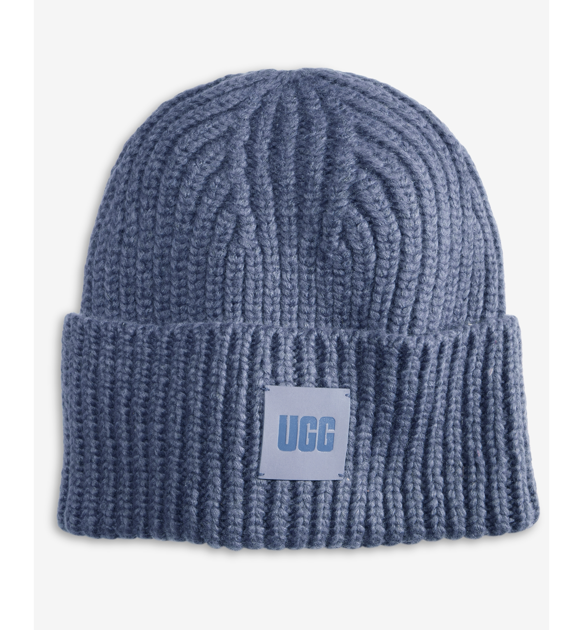 UGG® Men's Chunky Ribbed Beanie - Medium Blue