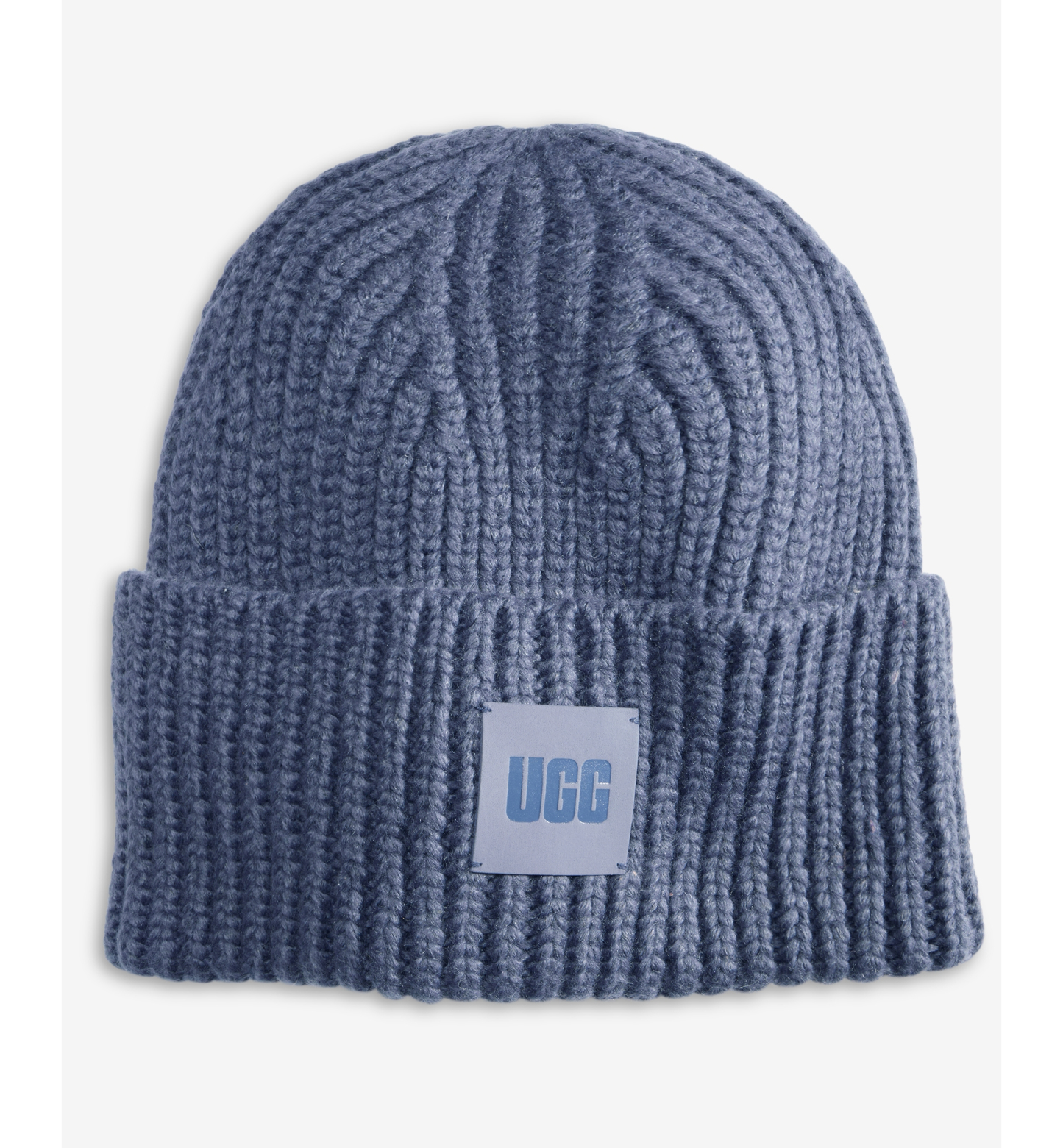 UGG® Men's Chunky Ribbed Beanie - Medium Blue