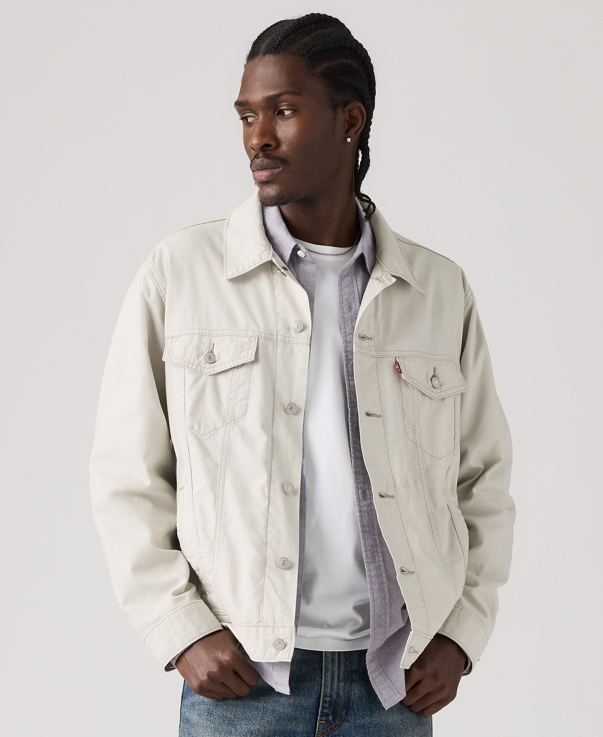 Levi's Men's Relaxed-Fit Trucker Jacket - Moonstruck