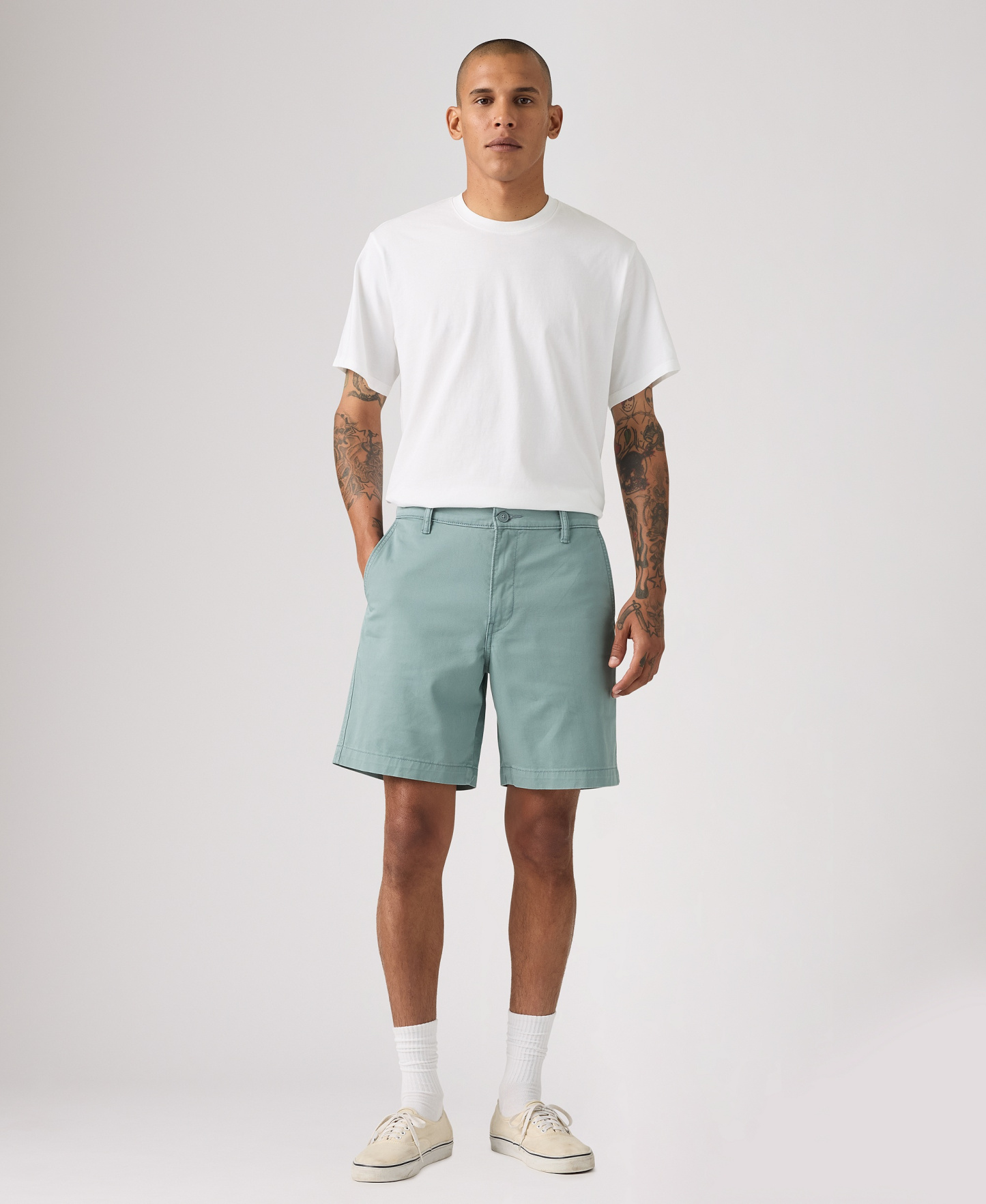 Levi's Men's Relaxed-Fit 8" Chino Shorts - Lead