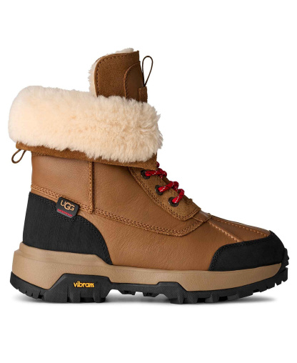 UGG Women's Adirondack XXV Round Toe Boots - Chestnut