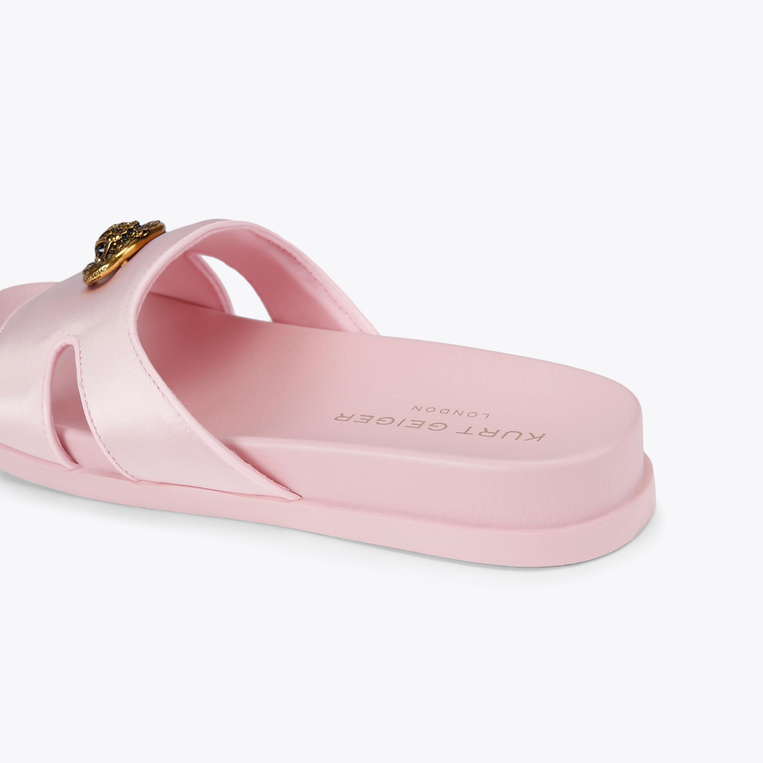 Kurt Geiger London Chelsea Cut Out Slide - Pink - view 4